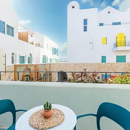 Deja Blue Triple, Parking And Balcony 103 - Drymades - Santorini Lägenhet